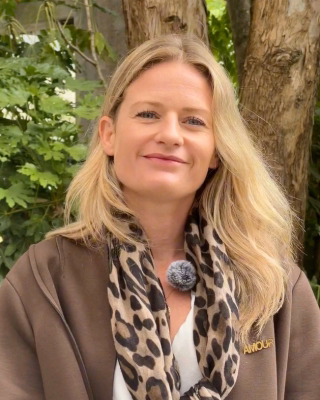 Camille Lebreton, dirigeante et cliente accompagnée par le cabinet Auxillia